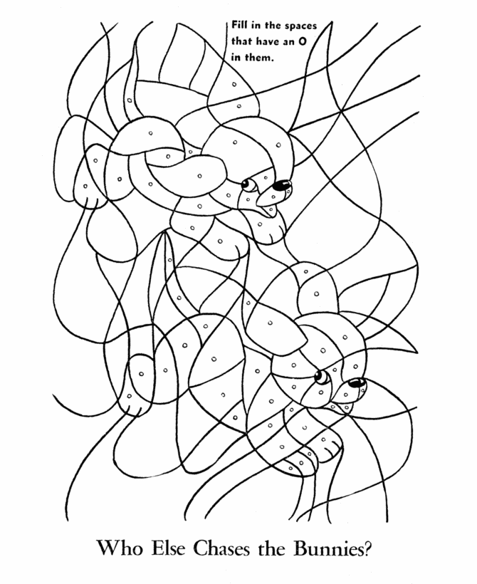 Hidden Picture Coloring Page Fill In The Colors To Find Hidden 