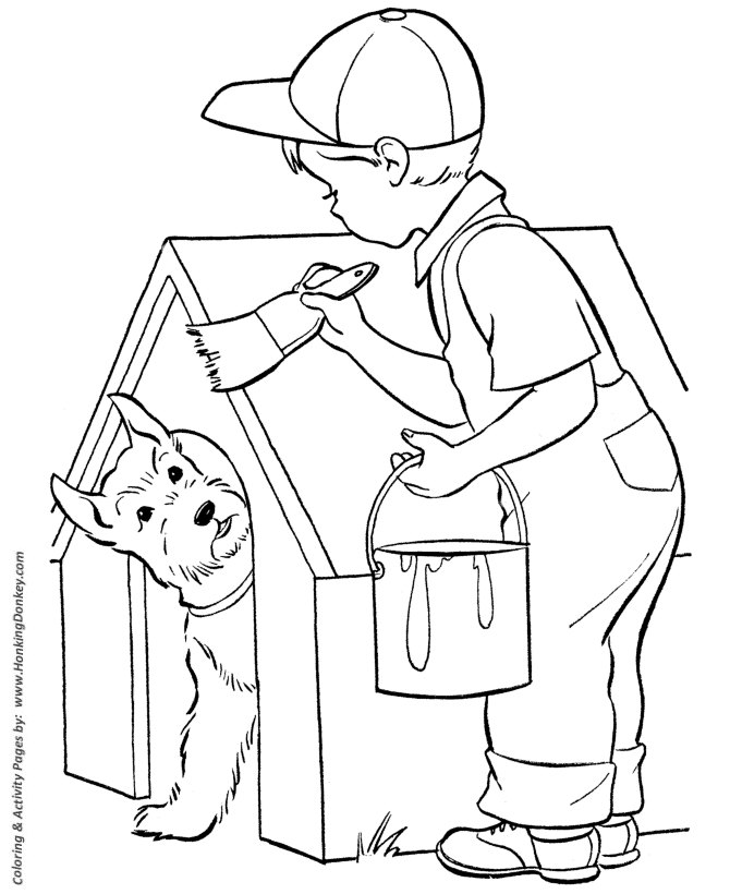 paint coloring pages