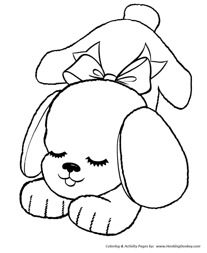 stuffing coloring page