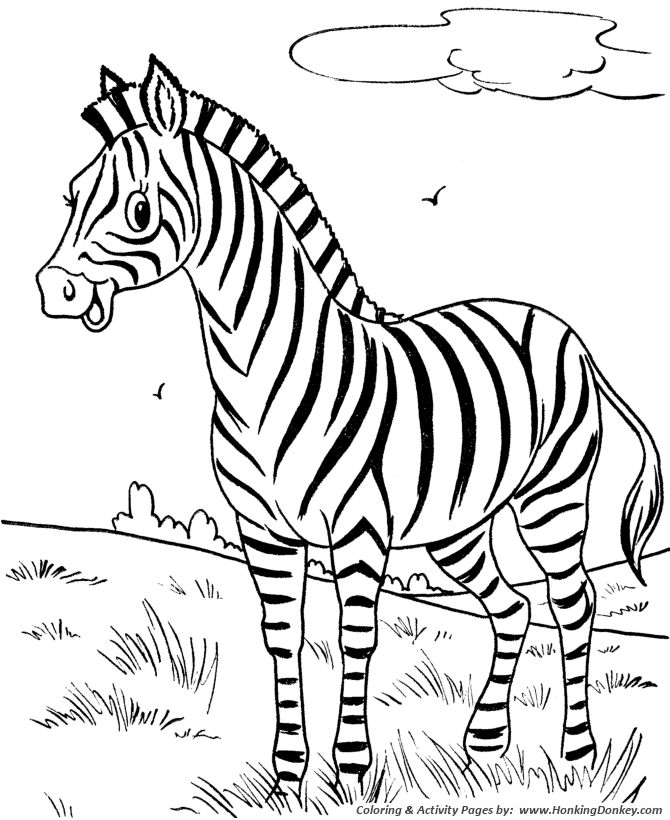 Free Printable Zoo Coloring Pages - Best Coloring Pages Collections