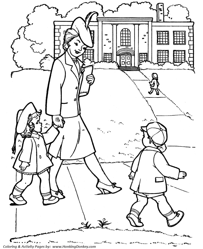 Forget Me Not Coloring Page